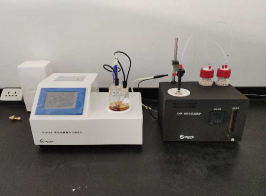 洛陽中超新材料購買我公司V310S-KFH卡氏爐水分測定儀檢測鋰電池隔膜中的水分